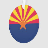 Entwurf der Staatsflagge von Arizona Ornament (Vorderseite)