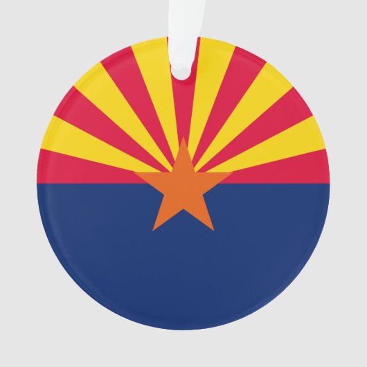 Entwurf der Staatsflagge von Arizona Ornament (Vorderseite)