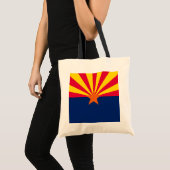 Entwurf der Staatsflagge von Arizona Tragetasche (Vorderseite (Produkt))