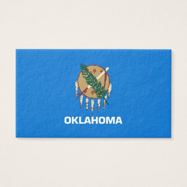 Entwurf der Staatsflagge von Oklahoma (Vorderseite)