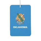 Entwurf der Staatsflagge von Oklahoma Autolufterfrischer (Vorderseite)