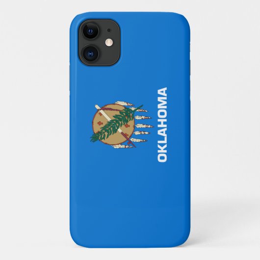 Entwurf der Staatsflagge von Oklahoma Case-Mate iPhone Hülle (Rückseite)