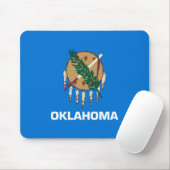 Entwurf der Staatsflagge von Oklahoma Mousepad (Mit Mouse)