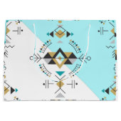 Entwurf der Stammesgeometrie Große Geschenktüte (Vorderseite)