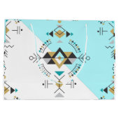 Entwurf der Stammesgeometrie Große Geschenktüte (Rückseite)