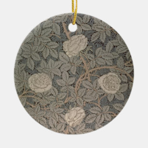 Entwurf der Tapete "Rose-90" Keramik Ornament