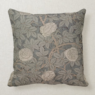 Entwurf der Tapete "Rose-90" Kissen