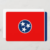 Entwurf der Tennessee-Staatsflagge (Vorne/Hinten)