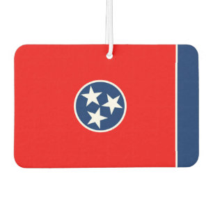 Entwurf der Tennessee-Staatsflagge Autolufterfrischer