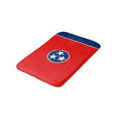 Entwurf der Tennessee-Staatsflagge Badematte (Schrägansicht)