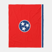 Entwurf der Tennessee-Staatsflagge Fleecedecke (Vorderseite)