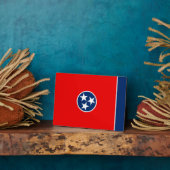 Entwurf der Tennessee-Staatsflagge Fotoplatte (Seite)