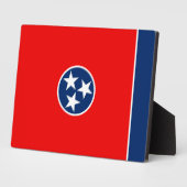 Entwurf der Tennessee-Staatsflagge Fotoplatte (Seite)