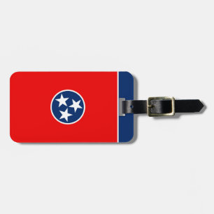 Entwurf der Tennessee-Staatsflagge Gepäckanhänger