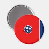 Entwurf der Tennessee-Staatsflagge Magnet (Vorderseite/Rückseite)