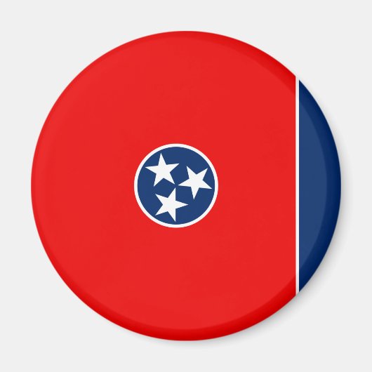 Entwurf der Tennessee-Staatsflagge Magnet (Vorne)