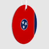 Entwurf der Tennessee-Staatsflagge Ornament (Vorderseite)