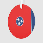 Entwurf der Tennessee-Staatsflagge Ornament (Vorderseite)