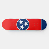 Entwurf der Tennessee-Staatsflagge Skateboard (Horizontal)