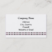 Entwurf der Traubenverbindung Visitenkarte (Rückseite)