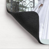 Entwurf der Winter-Frauen-D3 - Fantasie Mousepad (Ecke)