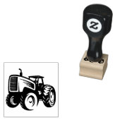 Entwurf der Zugmaschine, weiß Gummistempel (Stempel)