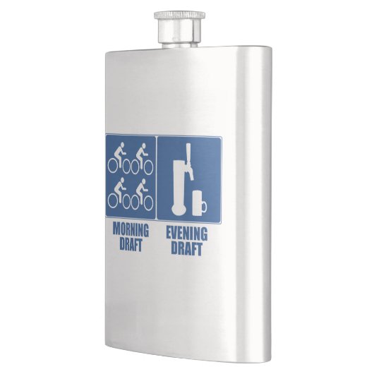 Entwurf des Abends Flachmann (Links)