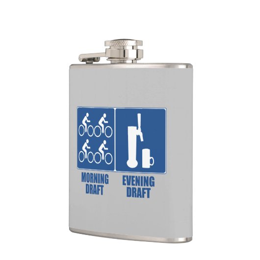 Entwurf des Abends Flachmann (Links)