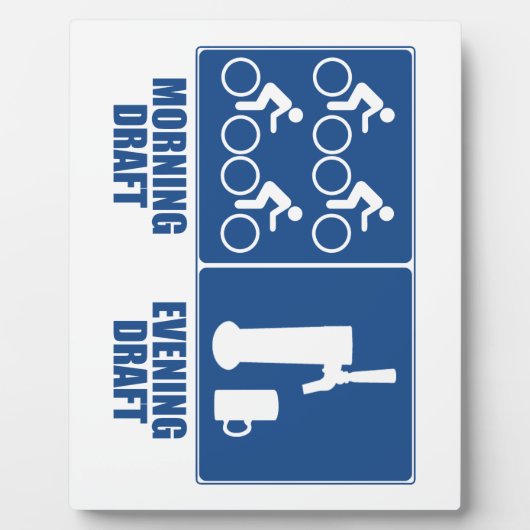 Entwurf des Abends Fotoplatte (Vorderseite)