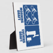 Entwurf des Abends Fotoplatte (Seite)