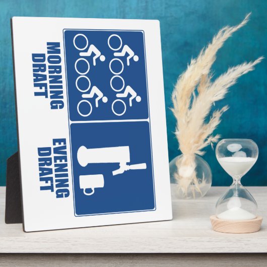 Entwurf des Abends Fotoplatte (Seite)