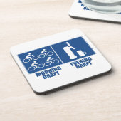 Entwurf des Abends Getränkeuntersetzer (Linke Seite)