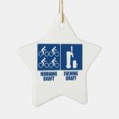 Entwurf des Abends Keramik Ornament (Rechts)