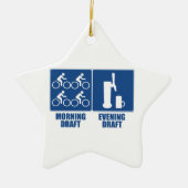 Entwurf des Abends Keramik Ornament (Vorne)