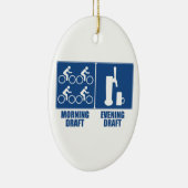 Entwurf des Abends Keramik Ornament (Rechts)