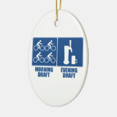 Entwurf des Abends Keramik Ornament (Links)