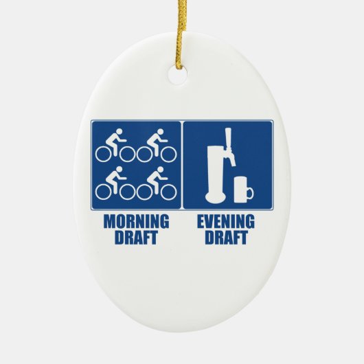 Entwurf des Abends Keramik Ornament (Vorne)