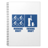 Entwurf des Abends Notizblock (Vorderseite)