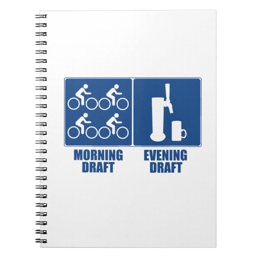 Entwurf des Abends Notizblock (Vorderseite)