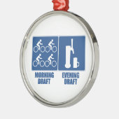 Entwurf des Abends Ornament Aus Metall (Links)