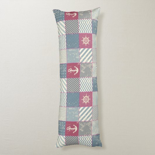 Entwurf des Ankermusters für das Ankerrad eines Sc Seitenschläferkissen (Rückseite (Vertikal))