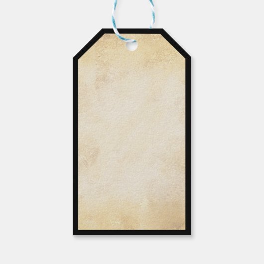 Entwurf des apothekären Todezombie Halloween-Anhän Geschenkanhänger (Rückseite)