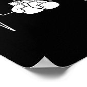 Entwurf des Boxen-Heartbeat-Line-Satzes 1 Poster (Ecke)