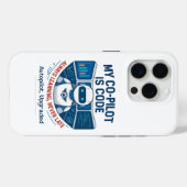 Entwurf des Co-Pilot-Codes für künstliche Intellig Case-Mate iPhone Hülle (Rückseite (Horizontal))