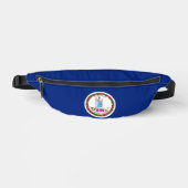 Entwurf des Flaggenstaates Virginia Bauchtasche (Vorderseite)