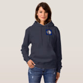 Entwurf des Flaggenstaates Virginia Hoodie (Vorne ganz)