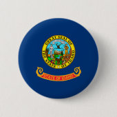 Entwurf des Flaggenstaates von Idaho Button (Vorderseite)