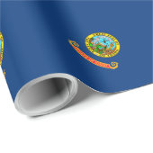 Entwurf des Flaggenstaates von Idaho Geschenkpapier (Rolleneckpunkt)