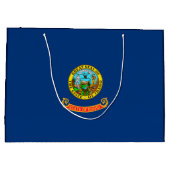Entwurf des Flaggenstaates von Idaho Große Geschenktüte (Rückseite)