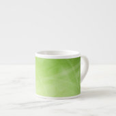 Entwurf des grünen Lichtes in der High-Techen Art Espressotasse (Vorderseite Rechts)